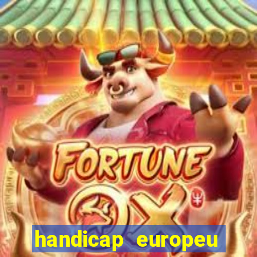 handicap europeu empate - 1